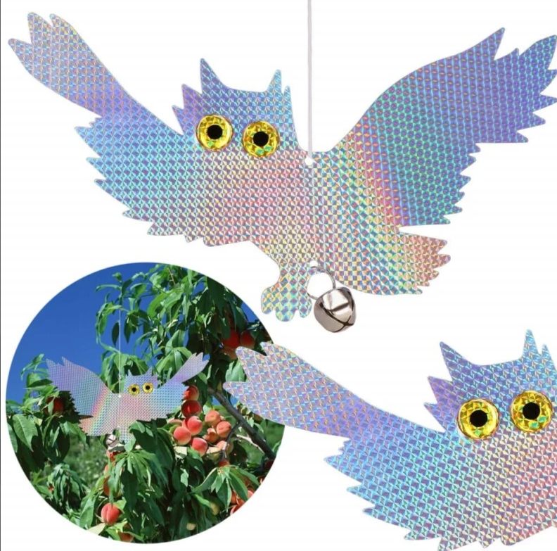 Reflexný odpudzovač vtákov Sova 40x24 cm
