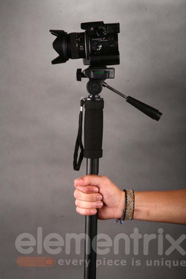 Profi statív 1006 Monopod 60-180cm s 3D hlavou