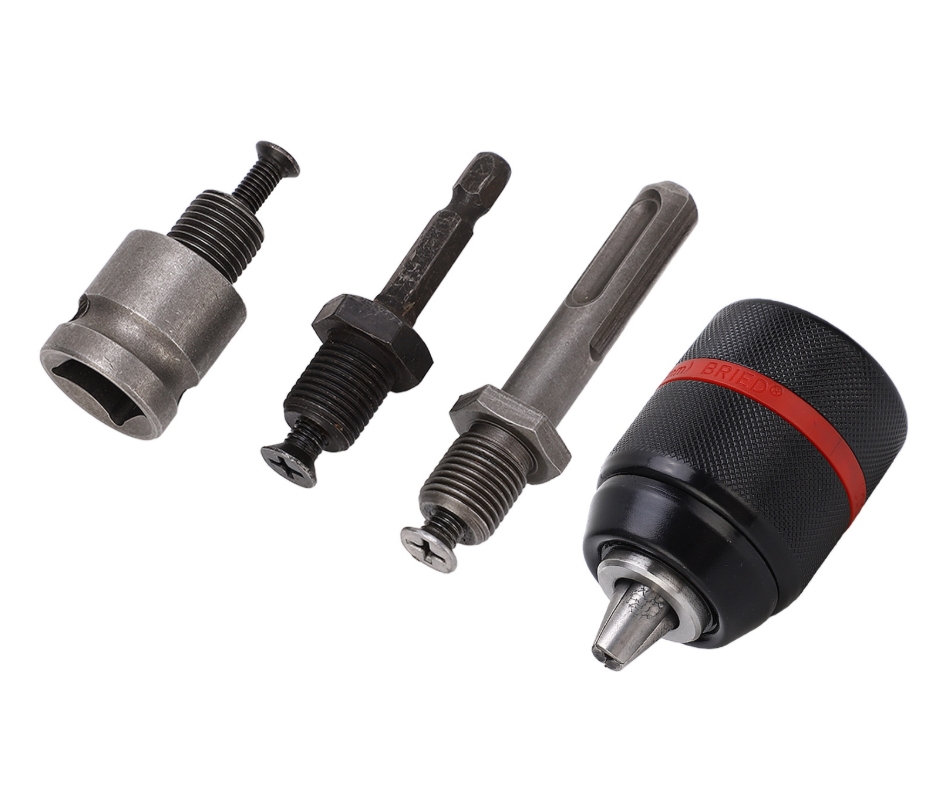 Bezkľúčové skľučovadlo, hlavička vŕtačky 13 mm 1/2" 20 UNF + sada adaptérov