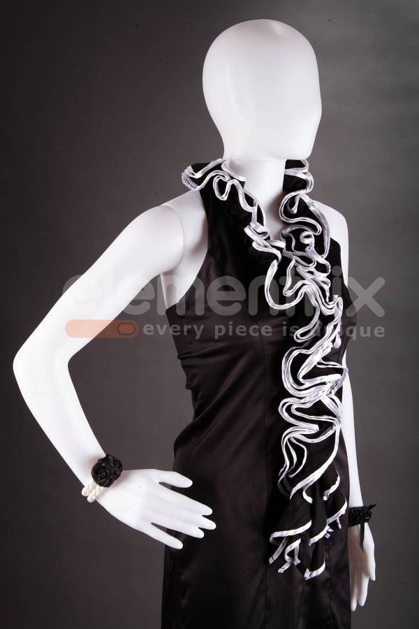 Abstraktných dámska figurína, manekýnka BIELA ??FC11W