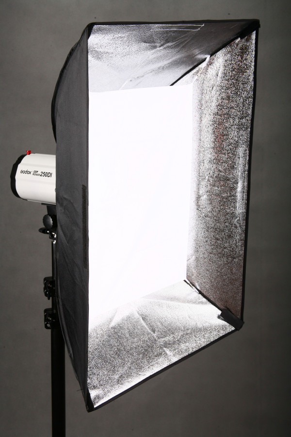Mini Blesk Softbox otočný 50x70cm