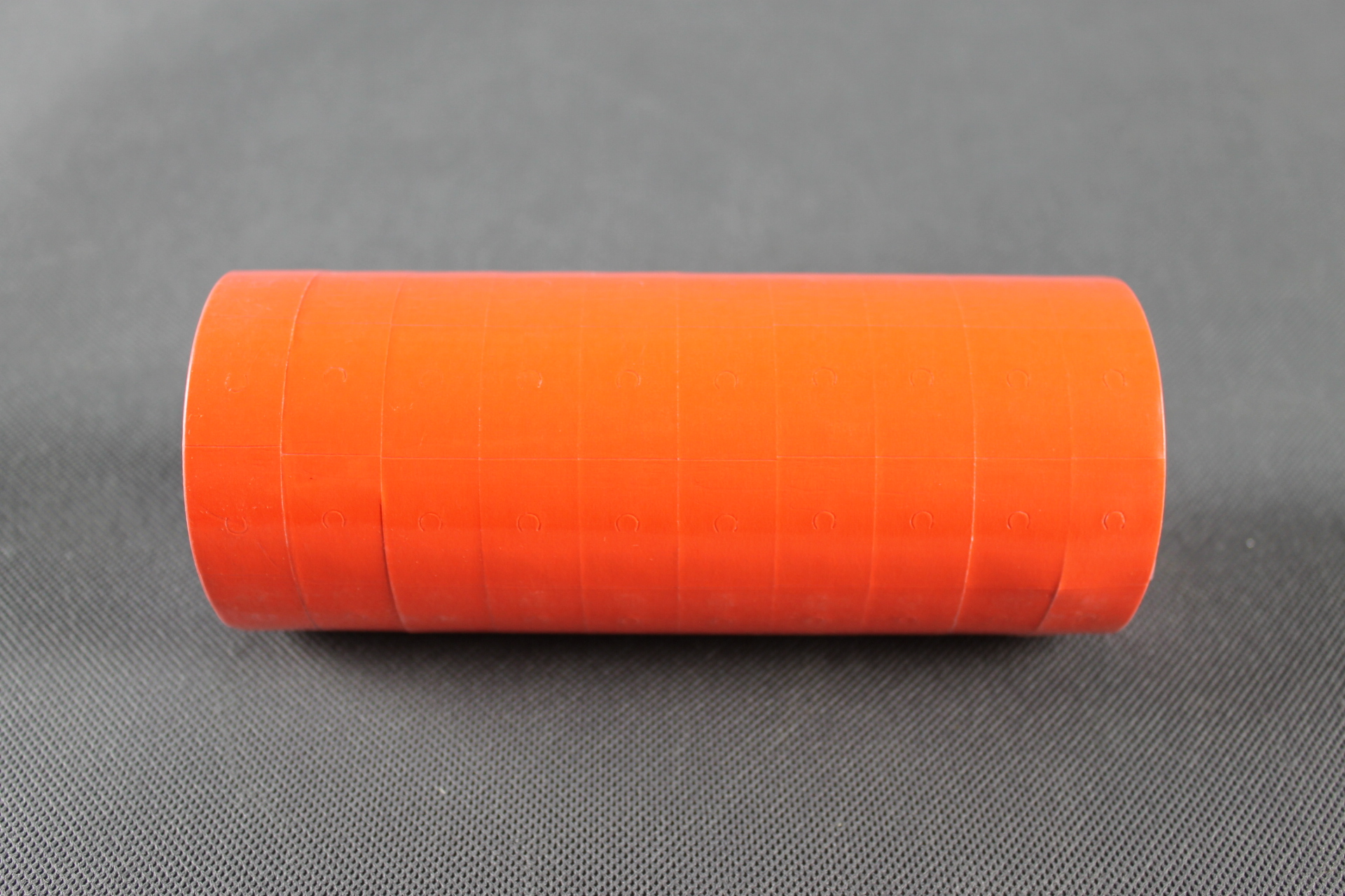 Etikety pre etiketovacími kliešte dvojriadkové oranžové