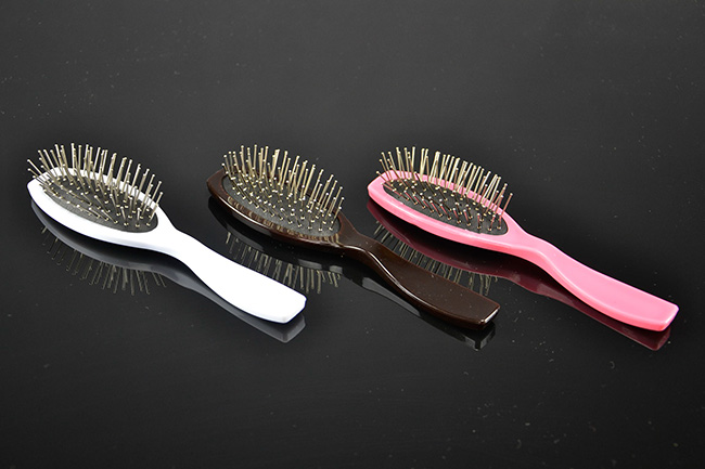 Parochňový kefa na parochne, farba ružová ELEMENTRIX