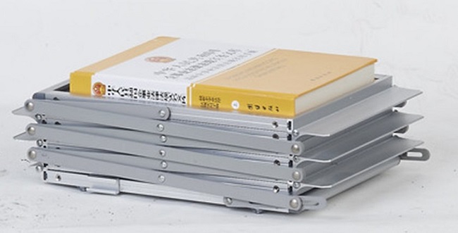 Skladací hliníkový stojan na prospekty ELEMENTRIX