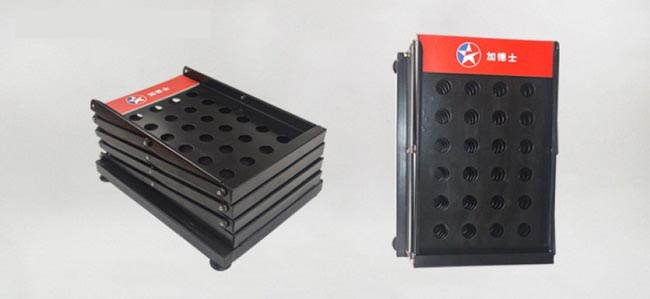 Skladací oceľový stojan na prospekty ELEMENTRIX