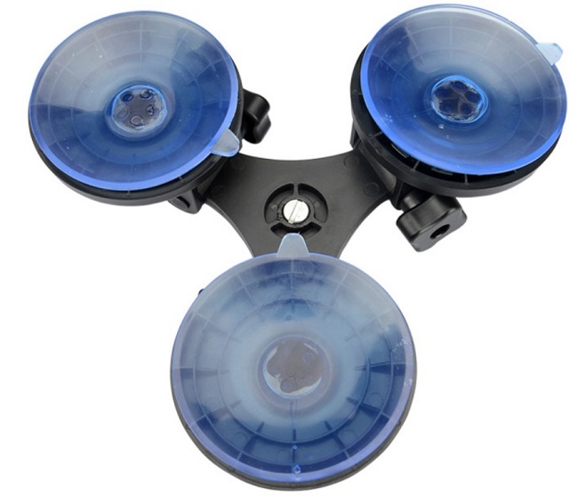 3 Head prísavný držiak pre GoPro