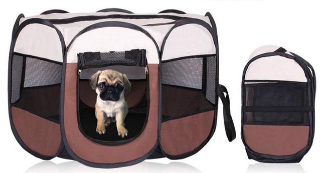 Prepravka pre psa látková, výbeh, vel. S 74 cm
