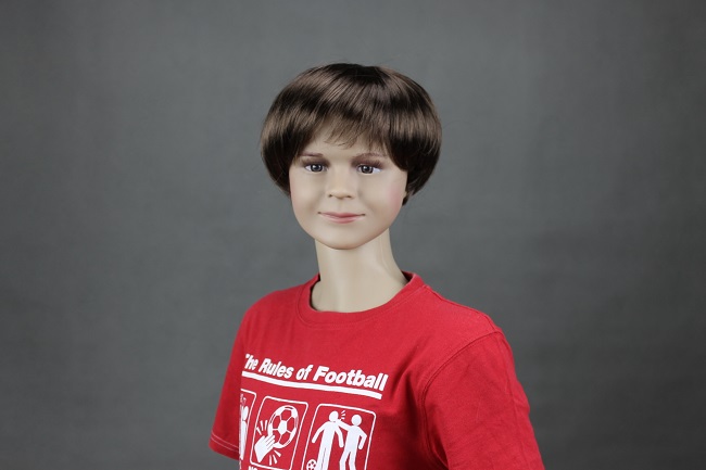 Detská figurína, manekýnka v telovej farbe 140cm
