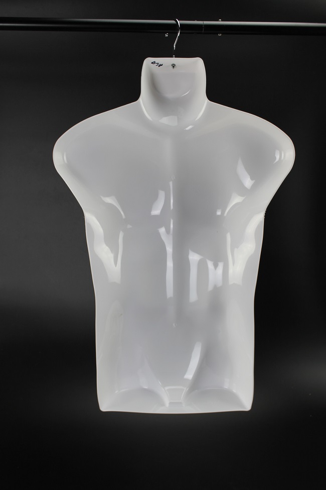 Pánske torzo telo a boky biela