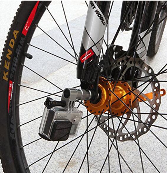 GoPro Hero držák na osu kola