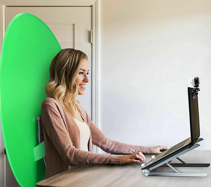 Zelené plátno Green screen Online Klíčování s nástavcem na křeslo