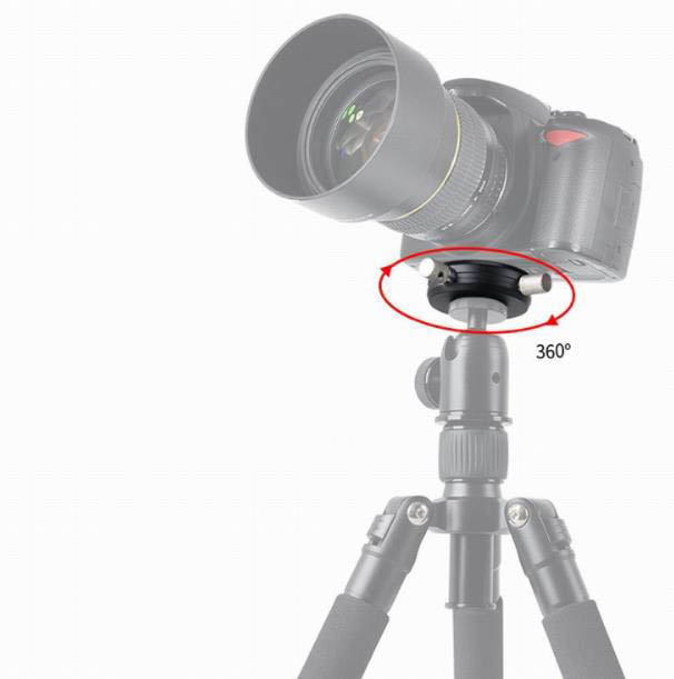 Rychloupínaí destička, rotátor QR-02 360° guma