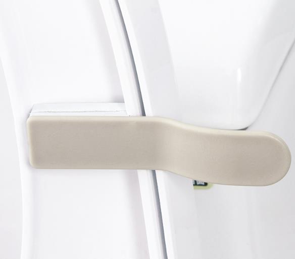 Zvedák záchodového prkénka plastový - zelený