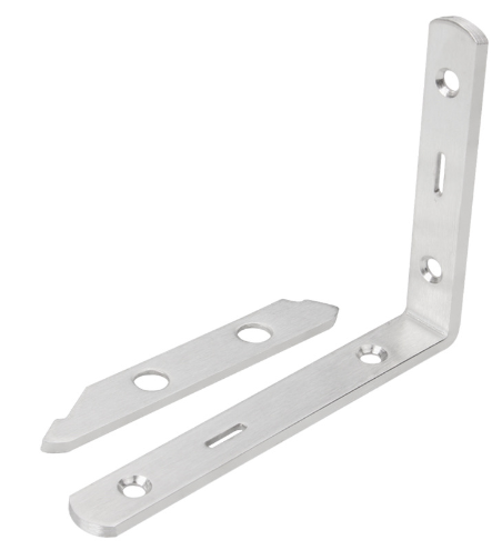 Držák police typ A 200mm s podpěrou 1pár