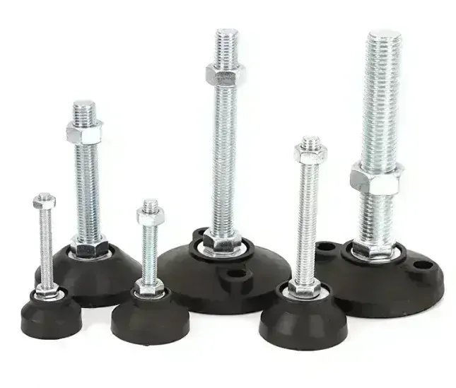 M16X80 100mm Stavěcí nohy plast pevná