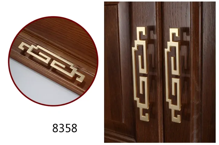 Šuplíkové madlo čínský moderní styl 58-96mm