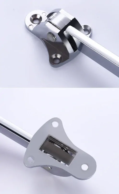 Dverná zarážka výklopná 78mm, zelená
