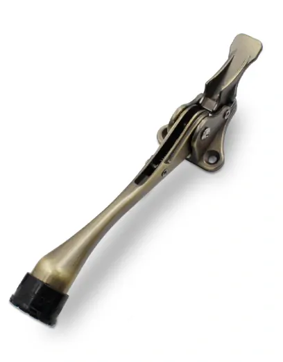 Dverná zarážka výklopná 125mm, zelená