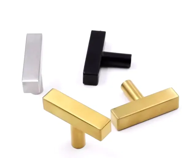 Nerezové madlo knopka 50mm zlaté 12x12mm