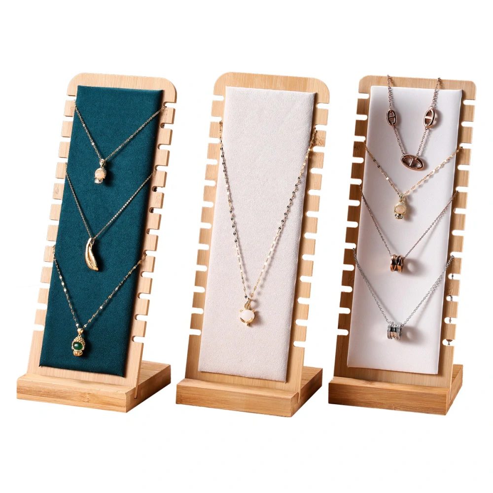 Dekolt, stojan, stojan na šperky výška 26cm biely