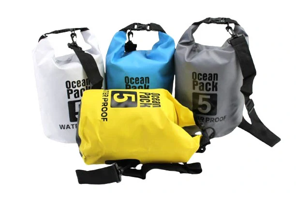 Ocean Pack, vodotesný vak 5L šedá