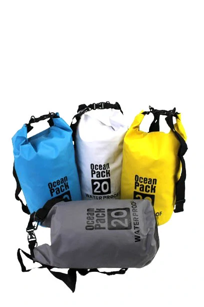 Ocean Pack, vodotesný vak 20L bílá