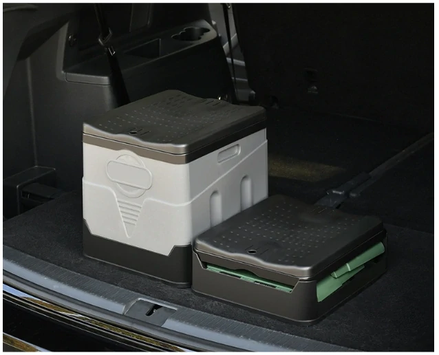 Skladací kempingový záchod, toaleta zelená