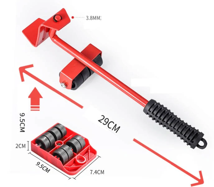 5dielna sada na sťahovanie nábytku