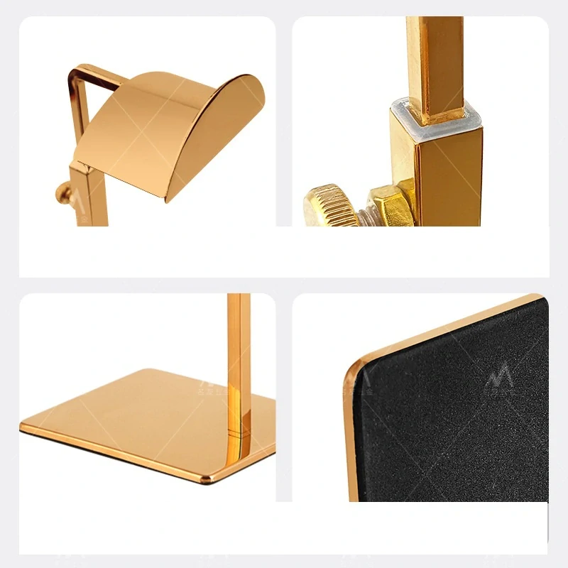 Stojanček na kabelky staviteľný, 650x70 mm strieborný