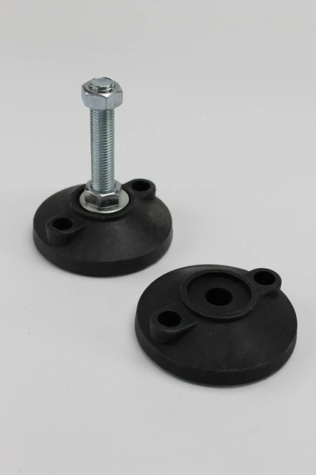 Pätka 125mm pre pevnú staviteľnú nohu plastovú