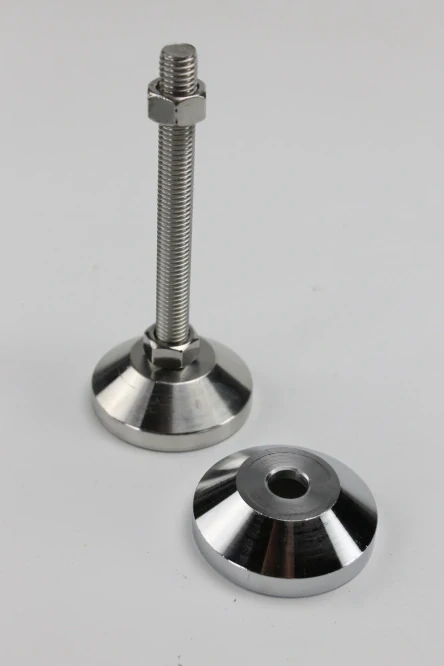 Pätka 60mm pre pevnú nastaviteľnú nohu nerez