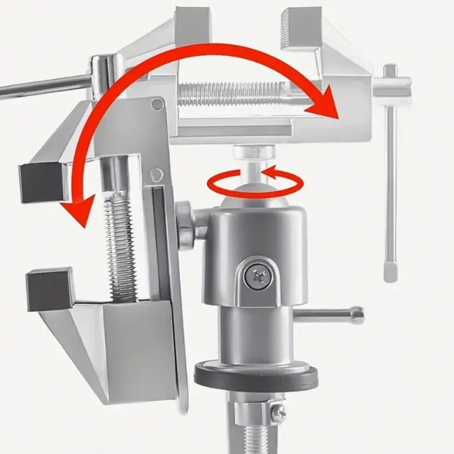 Modelársky zverák kĺbový 0-60mm, aluminium