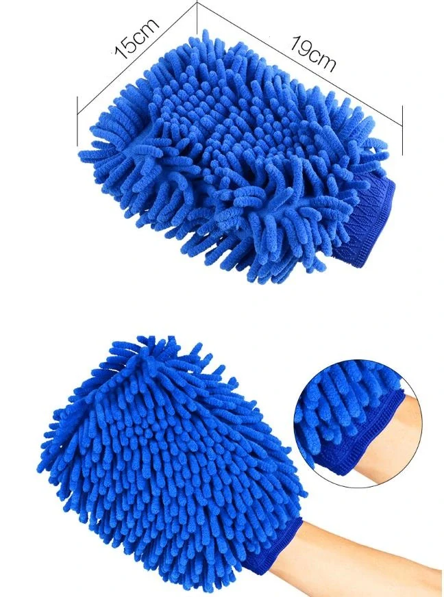 Rukavice z mikrovlákna na umývanie auta