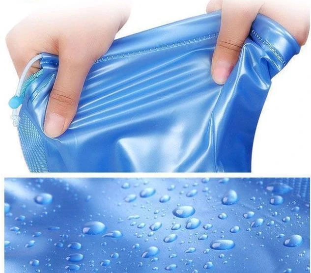 Štýlové nepremokavé návleky na topánky modré M