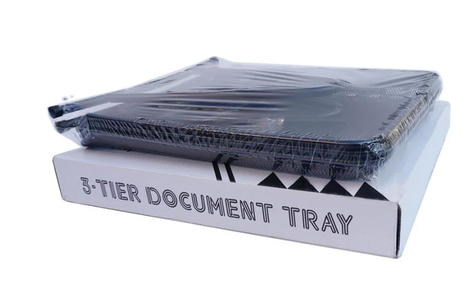 Organizer s 3 zásuvkami na dokumenty – stolný zakladač