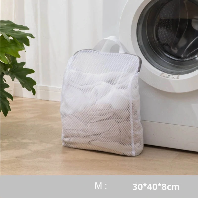 Sieťové vrecká na pranie – súprava 4 ks s pútkom