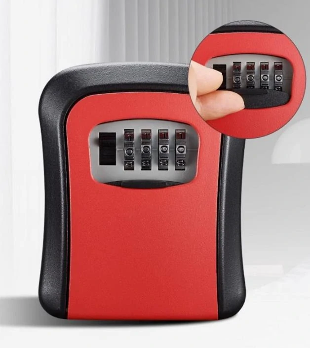 Bezpečnostná schránka na kľúče kov+ plast