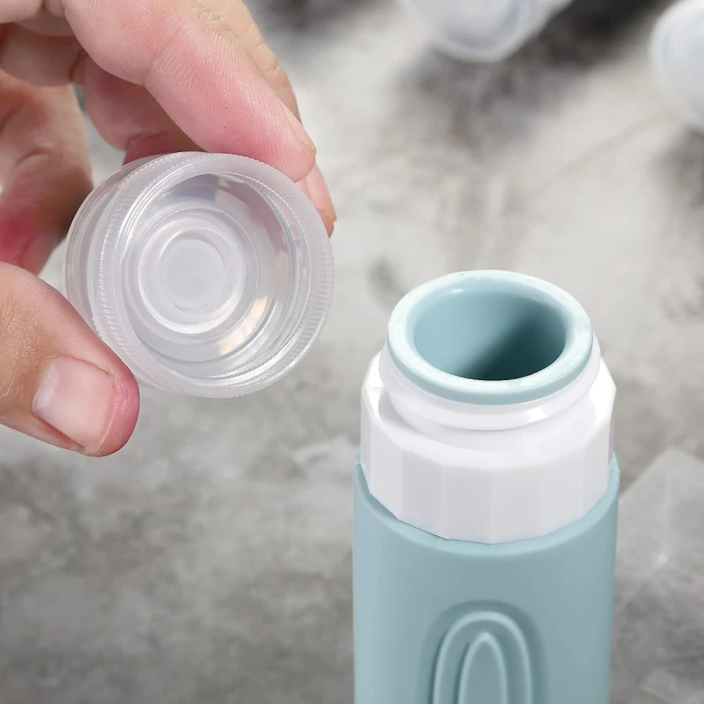 Cestovné silikónové fľaštičky 4×90 ml