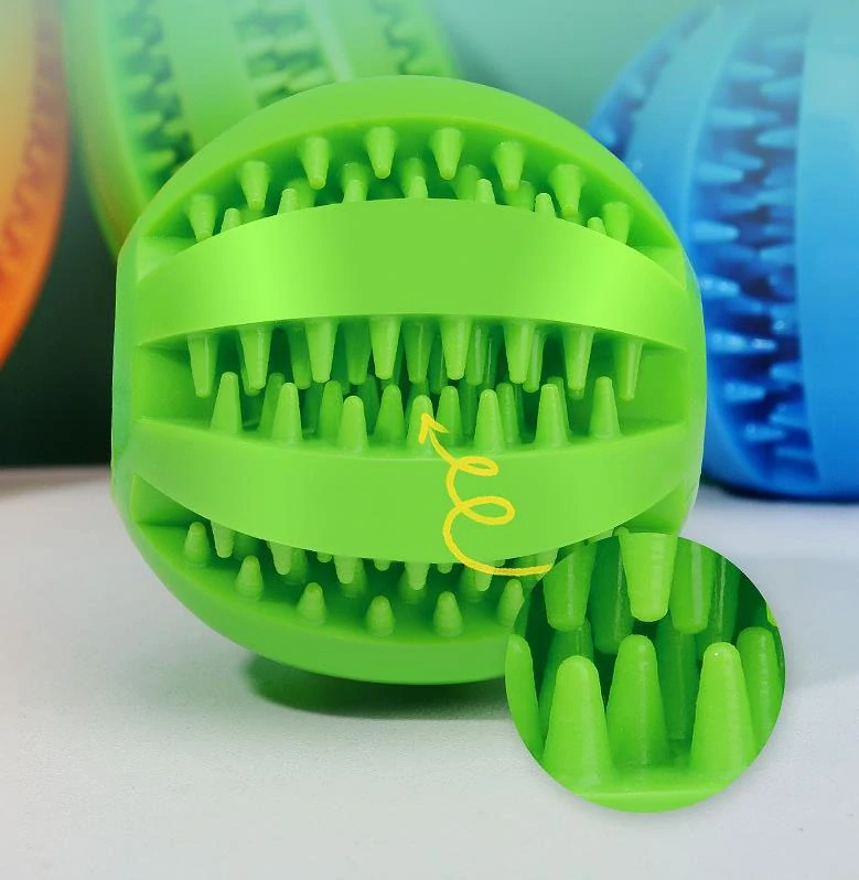 Hryzátko, guľa na maškrty 5 cm modrá