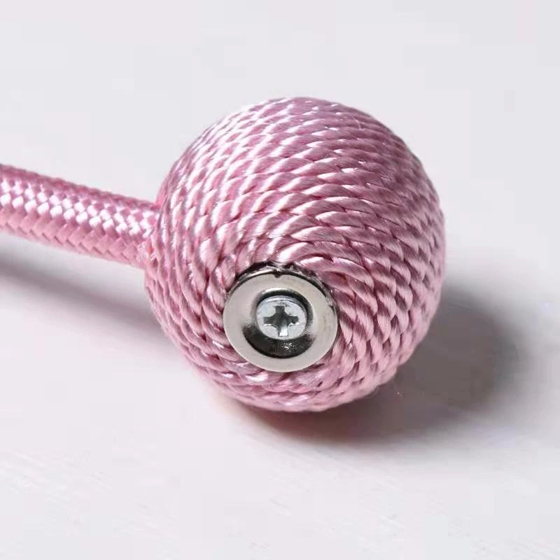 Magnetická spona na závesy - bežová