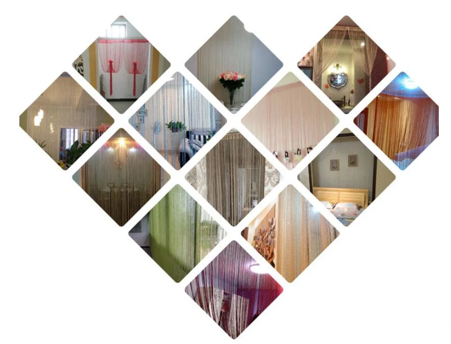 Povrázkový záves – biely