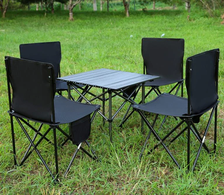 Skladací kempingový stolík 53 × 50 cm