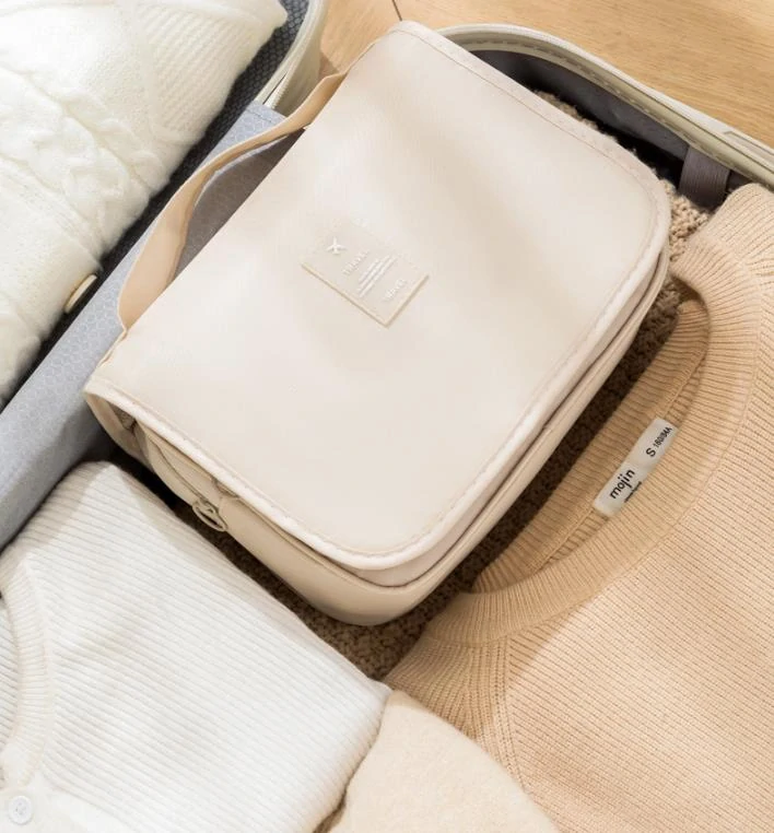 Cestovný závesný organizér - dámsky svetlo modrá