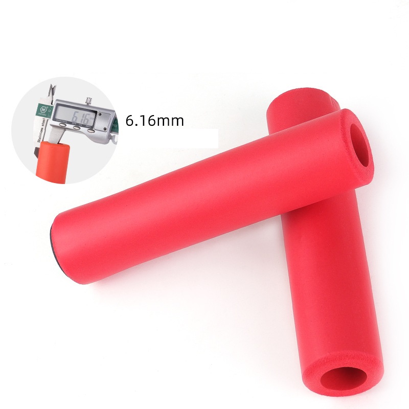 Penové gripy na bicykel (1 pár) – žltá