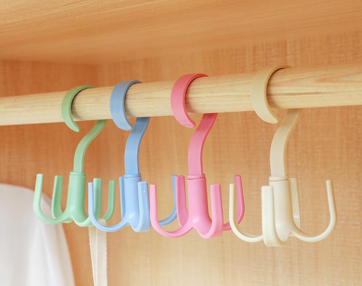 Otočný závesný organizér na doplnky – zelený (360°)