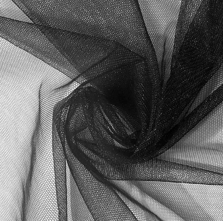 Detská moskytiéra na hlavu - čierna (1 ks)