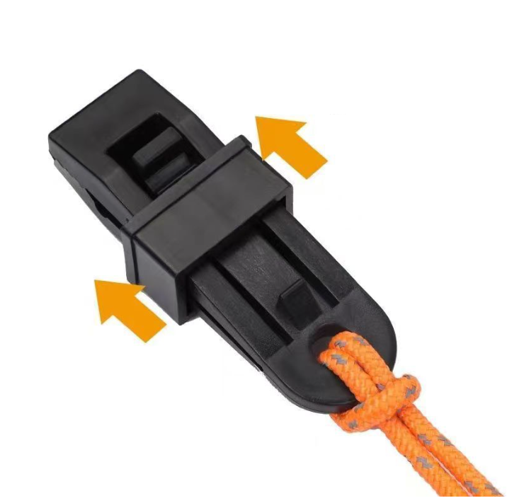 Napínacia svorka na plachtu / stan - sada 10 ks