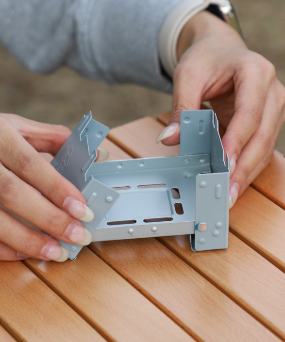 Skladací liehový varič - ultraľahký outdoorový varič