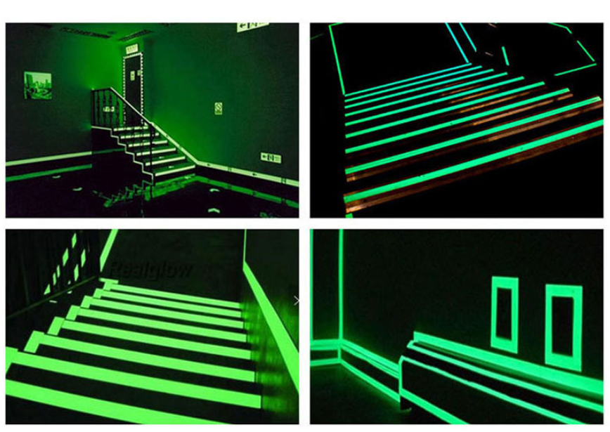 Samolepiace svietiaca páska 3 × 300 cm – zelená