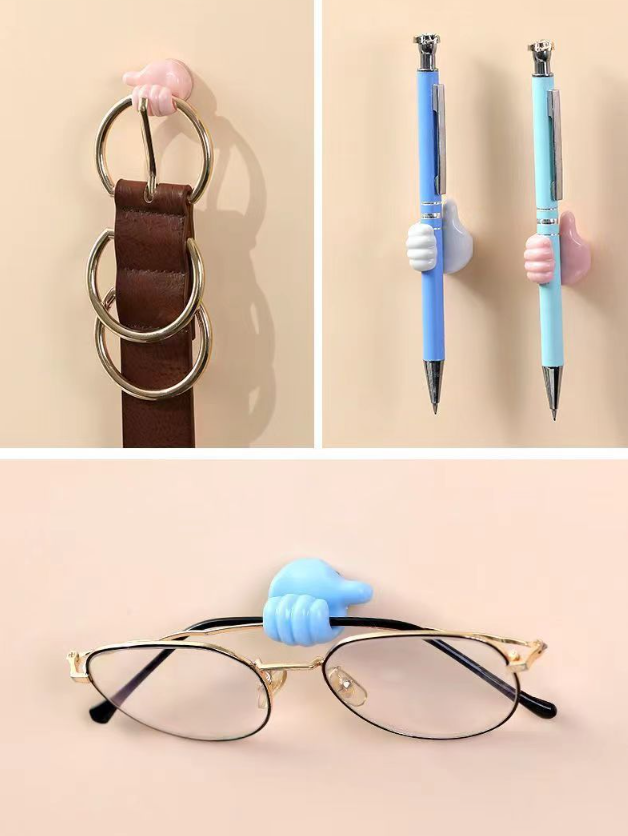 Súprava 10 ks držiakov káblov „Palec Hore“